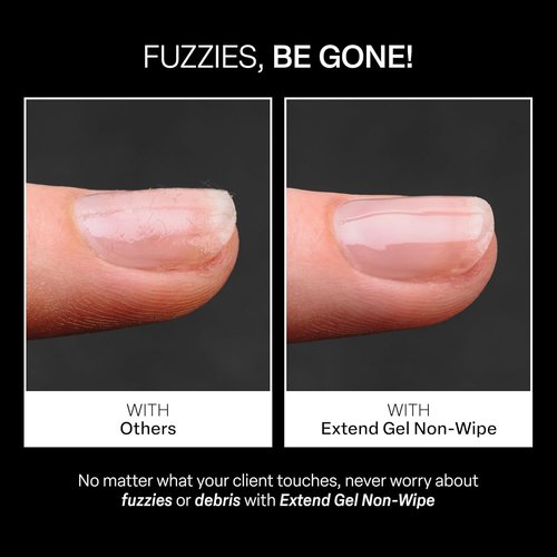 APRÉS Non-Wipe Extend Gel - HEMA-Free TPO-Free Adhesive for Gel-X Tips, 15ml / 0.5oz