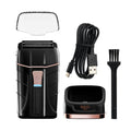 RED Pro Titanium Foil Shaver Cord/Cordless Shaver for Men, Powerful Electric Razor USB-C Rechargeable, Up to 170 Minutes of Run Time, Quiet, Durable and Portable (Matte Black)