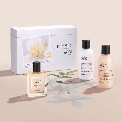 Philosophy Radiant Grace Eau De Parfum - Warm Floral Women's Perfume - Long-Lasting Fragrance with Sandalwood & Jasmine