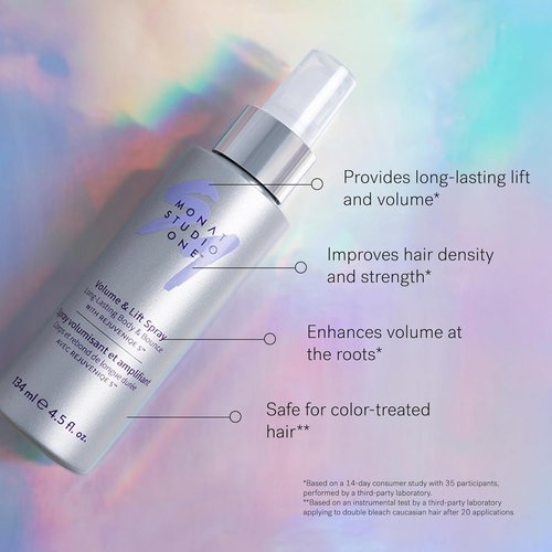 MONAT Studio One Root Boosting Volumizing Spray - Salon-Quality Hair Plumping for Maximum Volume
