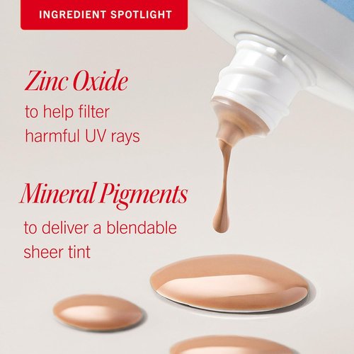 First Aid Beauty - Weightless Liquid Mineral Sunscreen SPF 30 | Ultra Sheer Tint, 1.5 oz