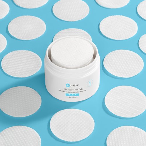 Tri-Clarity | Peel Pads with Salicylic Acid & Tea Tree Oil - 25% Strength for Clear Skin