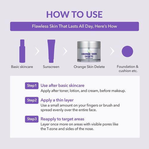 bonamedusa Orange Skin Delete Original Pore Primer Korean Makeup 30g 1.06 oz