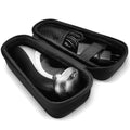 ProCase Carrying Case for Norelco Electric Shaver, Travel Carry Protective Bag for Norelco Men's Trimmer and Shaver 4500 3100 6400 9700 1150x 8900 1100, Father’s Day Choice -Black