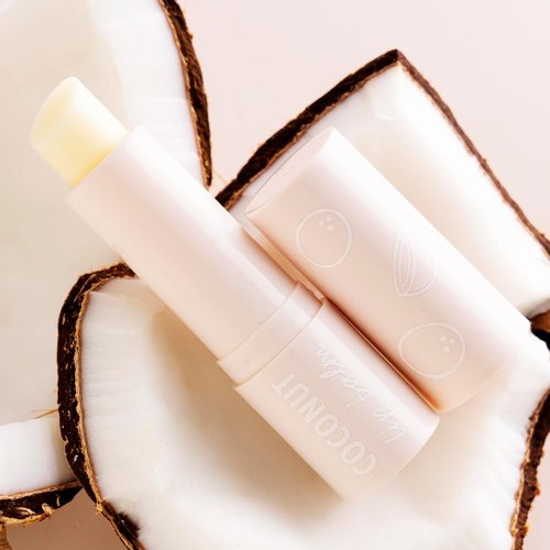 ColourPop Lip Balm - Hydrating Coconut Oil & Shea Butter Formula - Nourishes & Heals Chapped Lips - Coconut (0.12 oz)