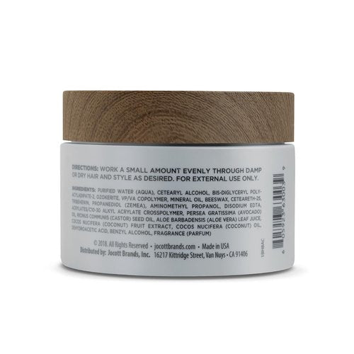 Blackstone Men's Grooming Thickening Fiber Paste Gel - Adds Volume & Pliable Hold | Paraben Free, Sandalwood (4 oz)