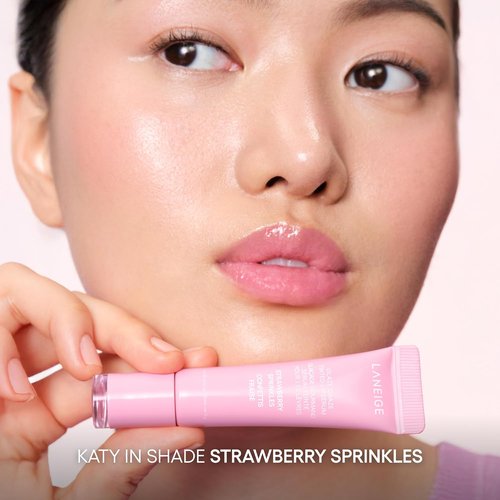 LANEIGE Glaze Craze Tinted Lip Serum - Hydrating Glossy Lip Serum with Plumping Polypeptides