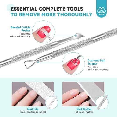 SAVILAND Gel Nail Polish Remover Machine: Electric Nail Soaking Bowl Automatic Steam Quick Remove Gel Steam Gel Polish Remover Portable Nail File Tools Salon Home DIY