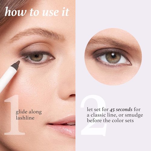 Julep Multi-Use Longwear Eyeliner Pencil - 17 Smoky Plum - Transfer-Proof & High Performance
