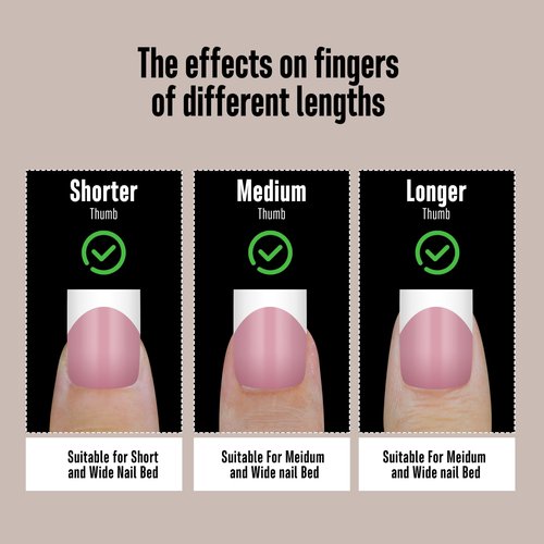 MUTIOVO White French Tip Short Straight Square Nail Tips Press on, BERRY PINK Extra Thick NEED Soft Gel Nail Extension, Need Builder gel & Top,Coat Full Cover False Nails, for DIY x 15 Sizes 150 pcs
