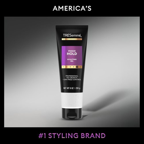TRESemmé Mega Control Hair Gel - Alcohol-Free Frizz Control with Coconut Oil | 9 oz (Pack of 6)