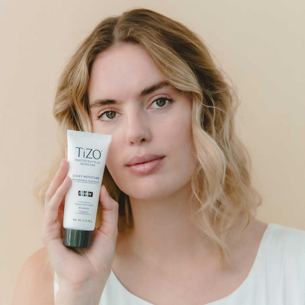 TIZO Photoceuticals Daily Moisture - Ultra Hydrating Lightweight Formula with Hyaluronic Acid | 3 oz