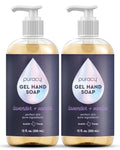 Puracy Organic Hand Soap - Moisturizing Natural Gel for Soft Skin | Lavender & Vanilla 2-Pack (12 fl. oz.)