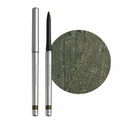 Sandstone Scandinavia Hypoallergenic Waterproof Eyeliner Pencil - Green | Fragrance-Free, Vegan, Smudge-Proof for Sensitive Eyes