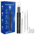 Plaque Remover for Teeth - Tartar Remover for Teeth, Dental Calculus Remover Teeth Cleaning Kit 4 Speed Modes with 4 Replaceable Heads, IPX6 Waterproof with LED Light