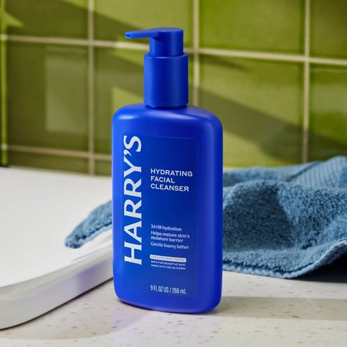 Harry's Hydrating Facial Cleanser for Men - (2 Pack) 9 fl oz - Men's Face Wash for Sensitive Skin