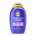 OGX Color Care - Impecca-Blonde Purple Shampoo | Highly-Pigmented Toning for Blonde & Silver Hair, 13 fl. oz
