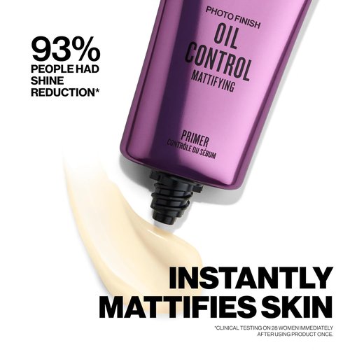 Smashbox Photo Finish Oil Control Primer - Mattifying Makeup Primer with Salicylic Acid & Witch Hazel, 12-Hour Wear