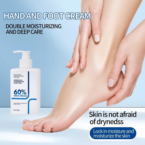 NIZENTA Urea Cream 60 Percent Body Lotion 10.58 Oz, Body Lotion for Dry Skin, Skin Moisturizing Lotion for Extremely Dry Skin, Non Greasy Body Cream