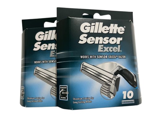 Gillette Sensor Excel Cartridges - 10 ct, Pack of 2