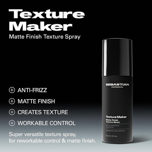 Sebastian Craft Clay - Remoldable Texturizing Hair Clay for Effortless Style | 2.5 oz