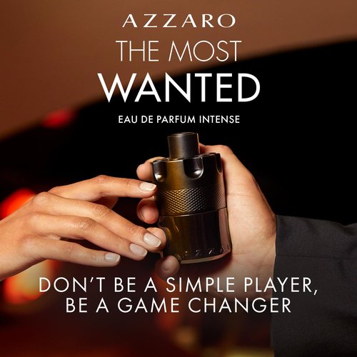 Azzaro The Most Wanted Eau de Parfum Intense - Woody & Seductive Men's Cologne - Long-Lasting Date Night Fragrance