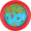 Musfunny Ocean Drum | Gentle Sea Sound Music Instrument for Kids - Red Educational Toy
