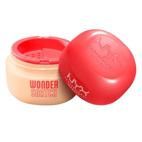 NYX PROFESSIONAL MAKEUP Wonder Snatch Setting Powder - Lifting Loose Powder for 16HR Wear | Brightening Peach