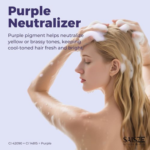 Skiennix Purple Toning Shampoo & Conditioner Bar - Brightens Blonde, Silver & Highlighted Hair
