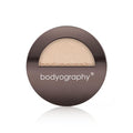 Bodyography Highlighter Pressed Powder, From Within | Universal Shade Powder Compact for Face, Eyes & Body | Buildable Wet or Dry Application | Silky, Finely Milled, Long-Wear Glow for All Skin Tones