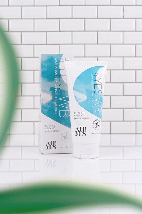 AH! YES WB - Organic Water-Based Personal Lubricant for Enhanced Comfort - 100ml