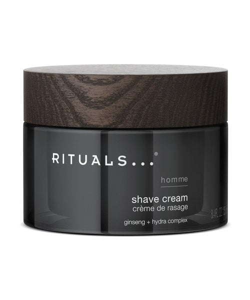 Rituals Homme Shave Cream Ginseng + Hydra Complex -250ml/8.5oz