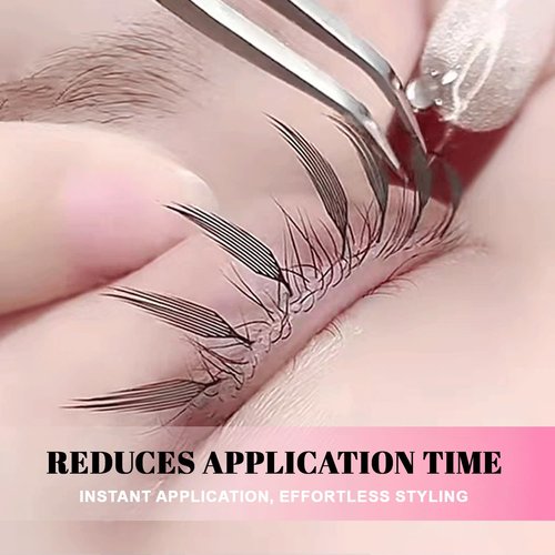 TDANCE Premade Anime Spire Lash Extensions for Professional Lash Artists - Anime Lashes Extensions, Plume Flake Lash Extensions, Lightweight, Perfect for Salon Use Comic Spire Lashes (0.07-C,8-15mm)
