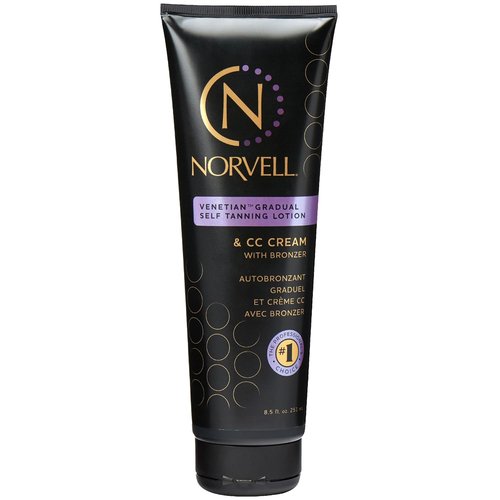 Norvell Self Tanner | Venetian Gradual Color Extender Lotion 8.5 fl oz - Moisturizing Formula with Instant Bronzer