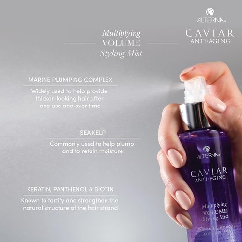 Alterna Caviar Anti-Aging Volume Styling Mist - Light Hold for Fine Hair | 5 Ounce, Sulfate-Free