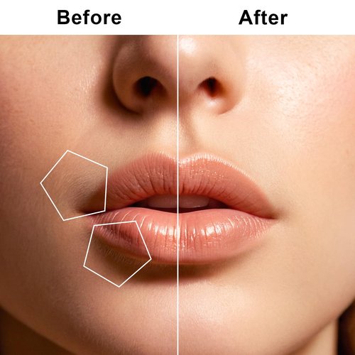 tuokiy Facial Hair Removal for Women, Women Facial Hair Removal Device for Peach Fuzz Upper Lip,Chin, Blue + 3 Replacement Heads