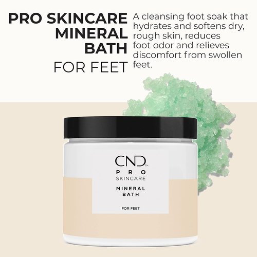 CND Pro Skincare | Exfoliating Sea Salt Scrub for Feet - Advanced Callus Remover & Intense Hydration | Vegan Formula