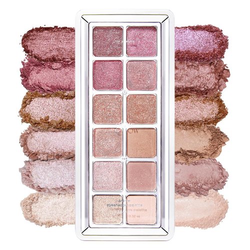 Glow Anime Eyeshadow Palette - 12-Color High-Pigment Multi-Finish | Blendable Matte, Shimmer, Metallic | 0.33 oz