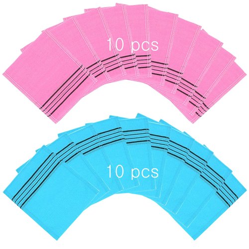 Korean Exfoliating Body Scrubber for Shower (blue10 pink10)