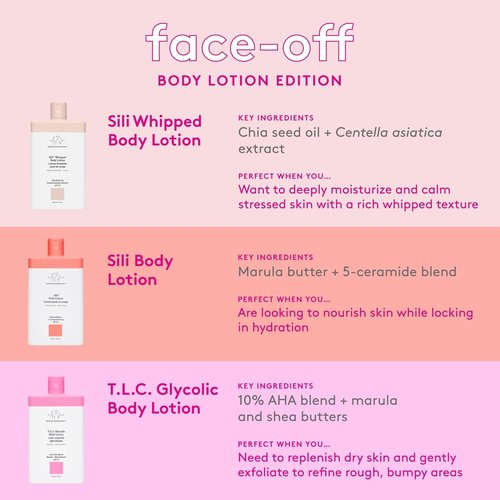 Drunk Elephant Sili Whipped Body Lotion - Rich Daily Moisturizer - 240 ml | Clean, Cruelty-Free Formula