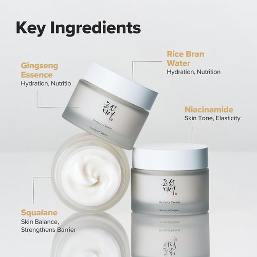 Beauty of Joseon Dynasty Cream - Hydrating Face Moisturizer for Dry, Sensitive Skin | 100ml (3.38 fl. oz)