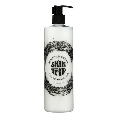 Mountain Ocean The Original Skin Trip Coconut Body Lotion, 16 Oz Pump, Lightweight, Fast Absorbing Moisturizer, with Coconut Oil, Aloe Vera, & Lanolin