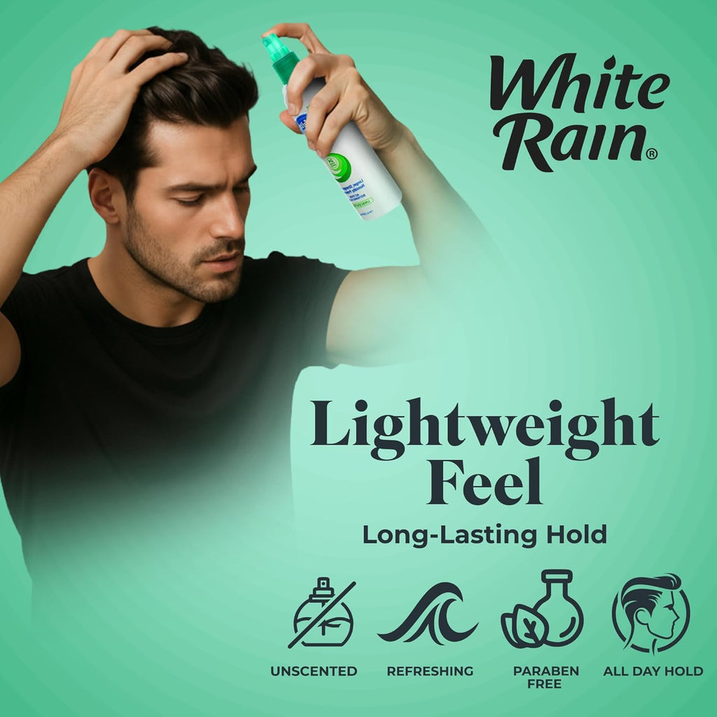 White Rain Extra Hold Hair Spray - Advanced Formula for Long-Lasting Style | 7 oz