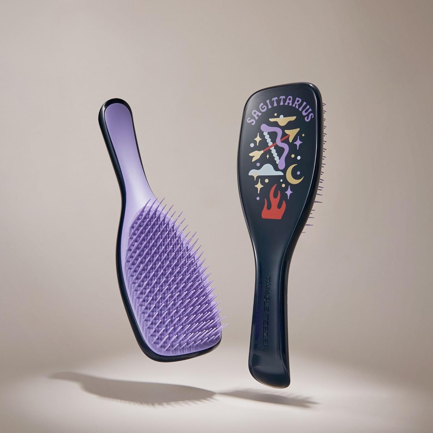 Tangle Teezer Zodiac Ultimate Detangler Hairbrush - Eliminates Knots & Reduces Breakage | Sagittarius