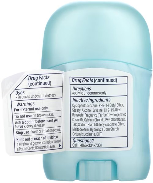 Degree Women’s Travel Deodorant Shower Clean 18-Pack – 72H Body Heat Activated Mini Antiperspirant, 0.5 Oz Ea