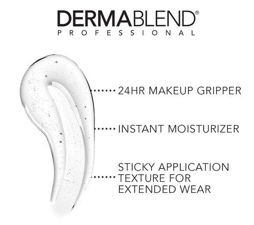 Dermablend Insta-Grip Jelly Primer - Silicone-Free Face Primer for Dry Skin | Pore Minimizing, 1.0 Fl Oz