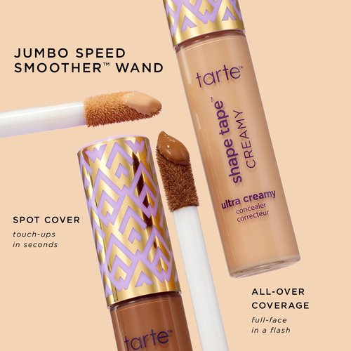 tarte shape tape creamy concealer – Full Coverage Makeup with Built-In Eye Cream, 24HR Hydrating Natural Moisturizing Matte Finish for Redness & Fine Lines, Vegan & Cruelty-Free, full size, 22N