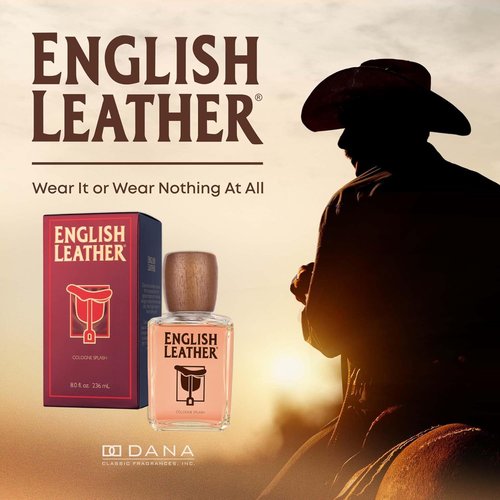 Dana English Leather Cologne for Men - Classic Fragrance in 8 Oz Bottle