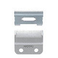 GAMMA+ Replacement Fixed Stainless Steel Taper Hair Clipper Blade with Stainless Steel Shallow Tooth 2.0 Cutter Set
