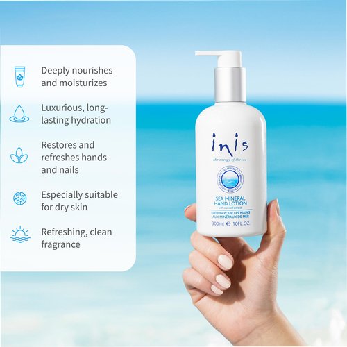 Inis the Energy of the Sea Mineral Hand Lotion, 10 Fluid Ounce